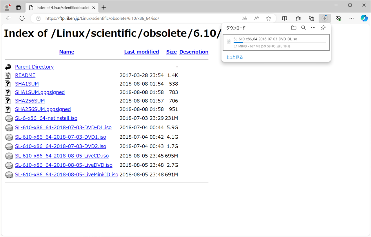 ダウンロード中...